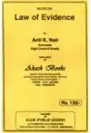 LAW OF EVIDENCE -NOTES-ANIL K NAIR-APARNA PUBLICATIONS-NOTES ON LAW OF EVIDENCE