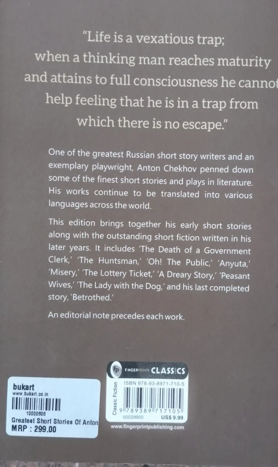 THE GREATEST SHORT STORIES OF ANTON CHEKHOV-ANTON CHEKHOV-ENGLISH-CLASSIC