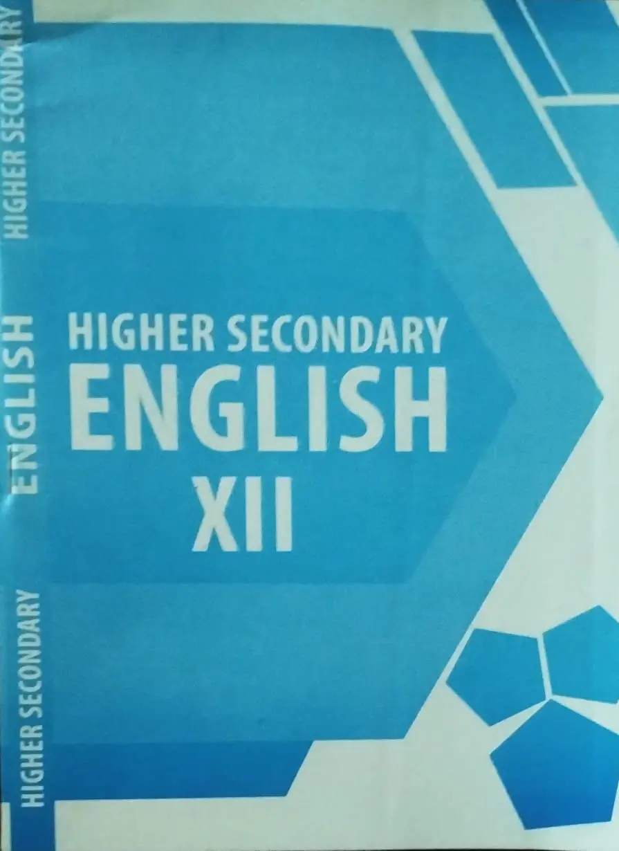 HIGHER SECONDARY PLUS TWO ENGLISH TEXT