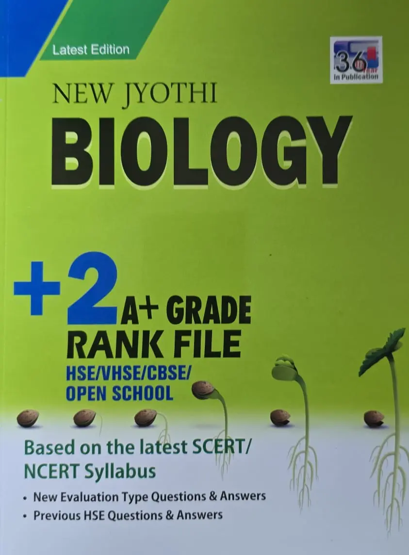 NEW JYOTHY PLUS TWO BIOLOGY + GRADE RANK FILE 2025-26