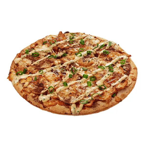 Grilled Mushroom Pizza