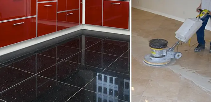Tile Floor Polishing