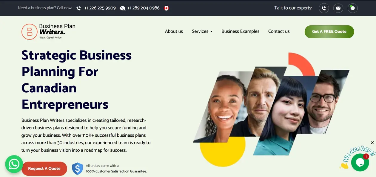 Business Plan Writers Canada