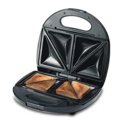Black  & Decker TS20002 Slice Sandwich Maker/Grill, 220V, Black 