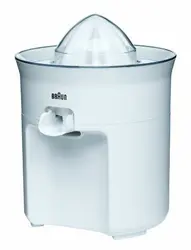 BRAUN CJ3050WH CITRUS JUICER Tribute Collection Citru
