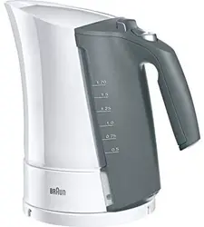 Braun WK 500 Multiquick 5 kettle - White, 1.7 Liter