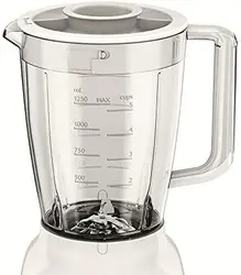 Philips HR2102 Jug Blender 400 Watts - White