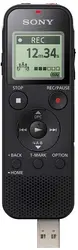 Sony Digital Voice Recorder with Built-in USB - Black, ICD-PX470