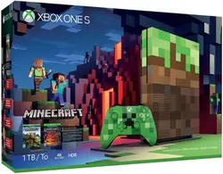 Xbox One S 1TB Limited Edition Console - Minecraft Bundle