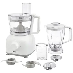 Philips Food Processor 650 Watts White, HR7628
