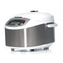 Philips Viva Collection Fuzzy Logic Rice Cooker Silver, HD3038