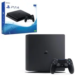 Sony PlayStation 4 Slim - 1TB, 1 Controller, Black