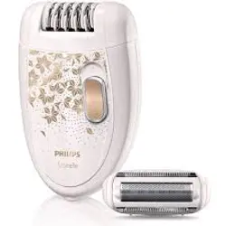 Philips HP6423/00 Satinelle Corded Epilator with Ladyshave Head Plus Trimming Comb