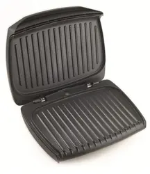 Black & Decker 1750W Contact Grill Waffle Maker, Black - GM1750-B5