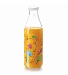 CELLO GLASS DESIGN BOTTLE 1L