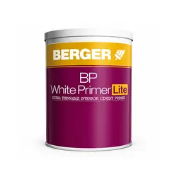 Berger BP White Primer Lite- W/T- 10L