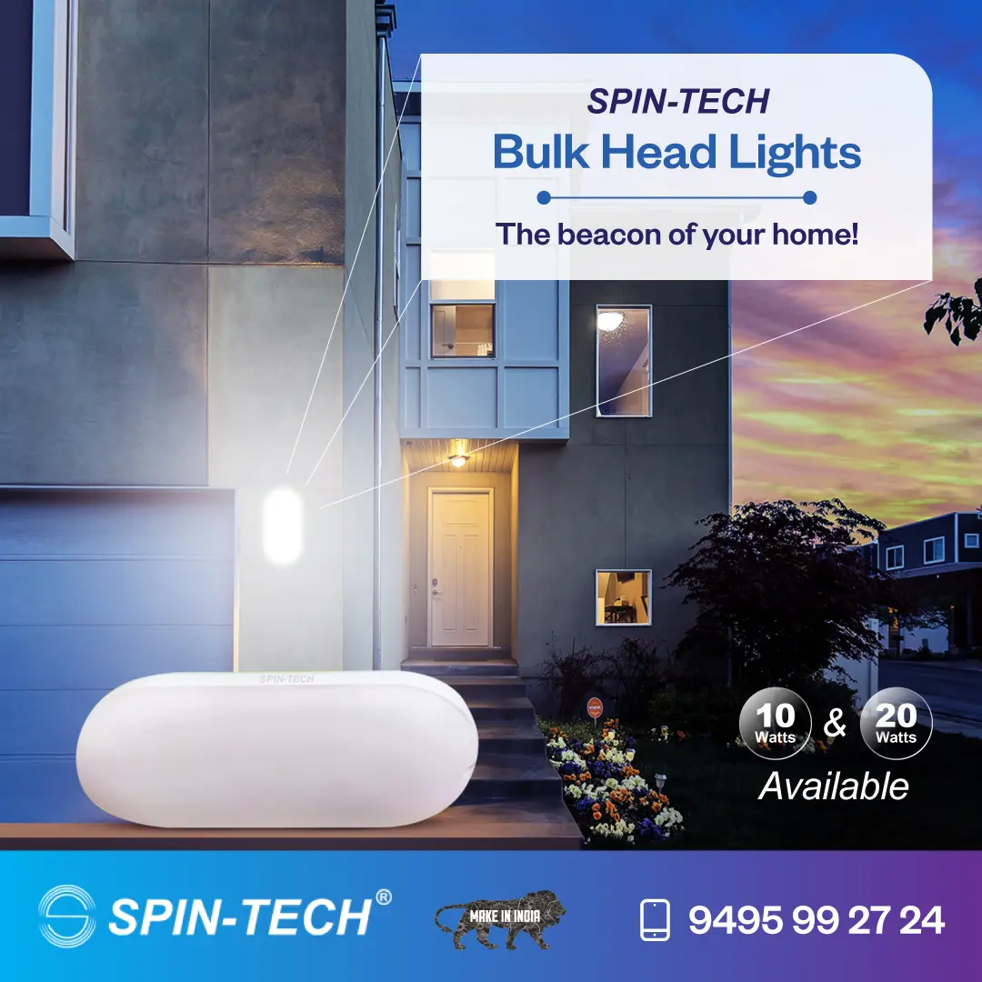 Spin tech- Bulk Head Lights