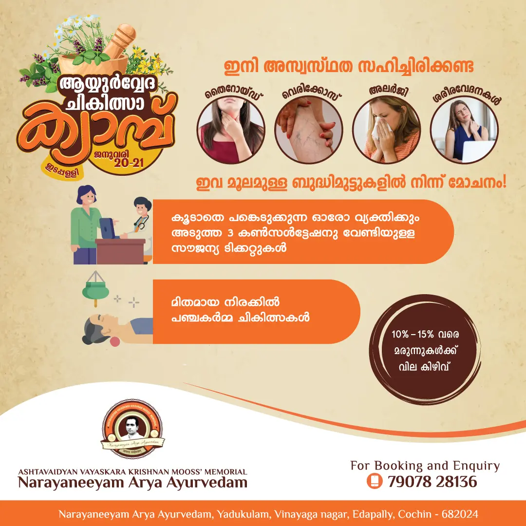 Aryavedam Ayurveda Medical Camp-Promo