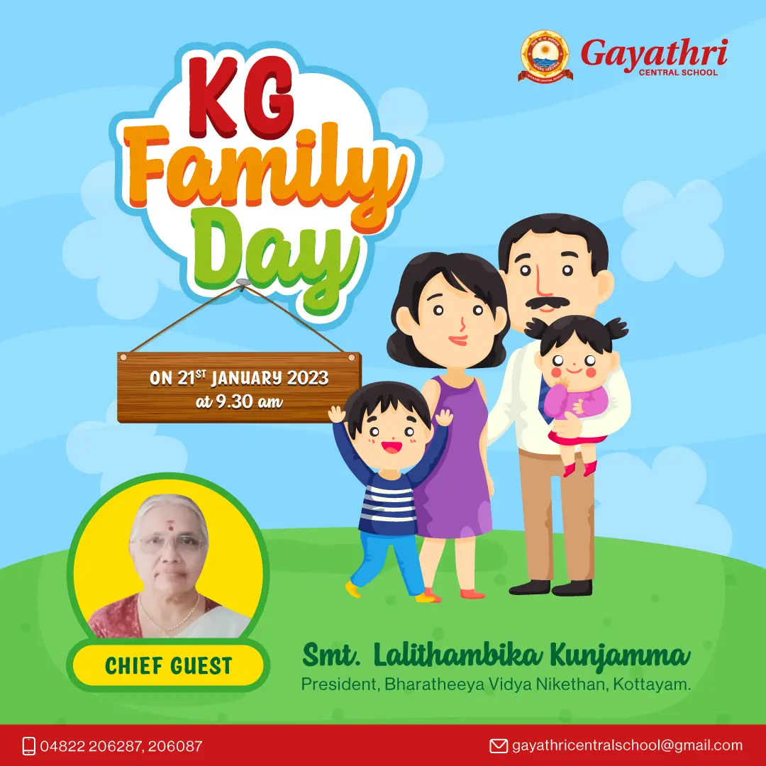 Gayathri Central School  KG Family Day 