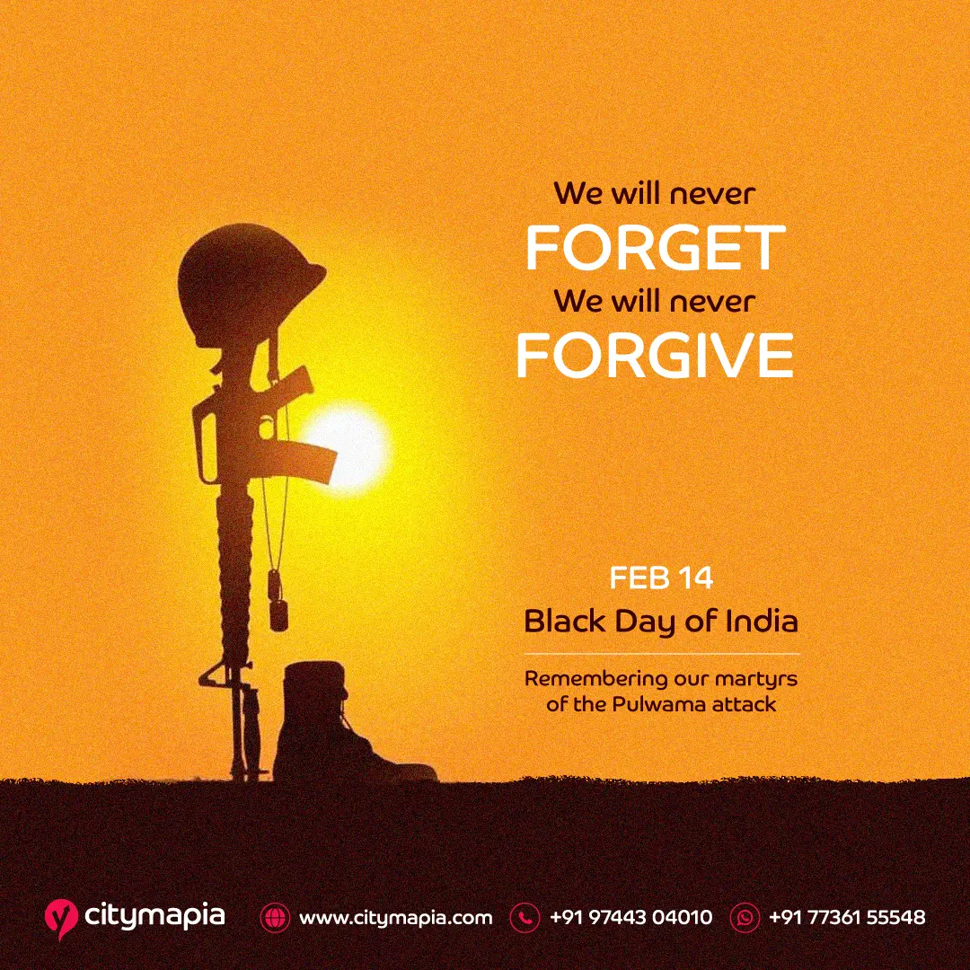 Black Day Of India (Pulwama Attack)- February 14, 2023