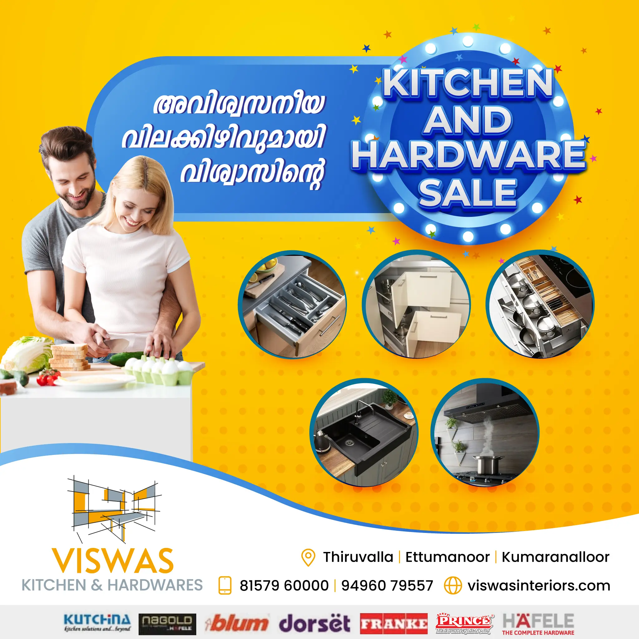 Viswas Kitchen and Hardware Offer Sale 