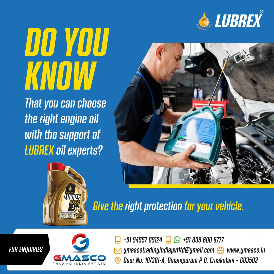 GMASCO-Lubrex - Right protection for your vehicle