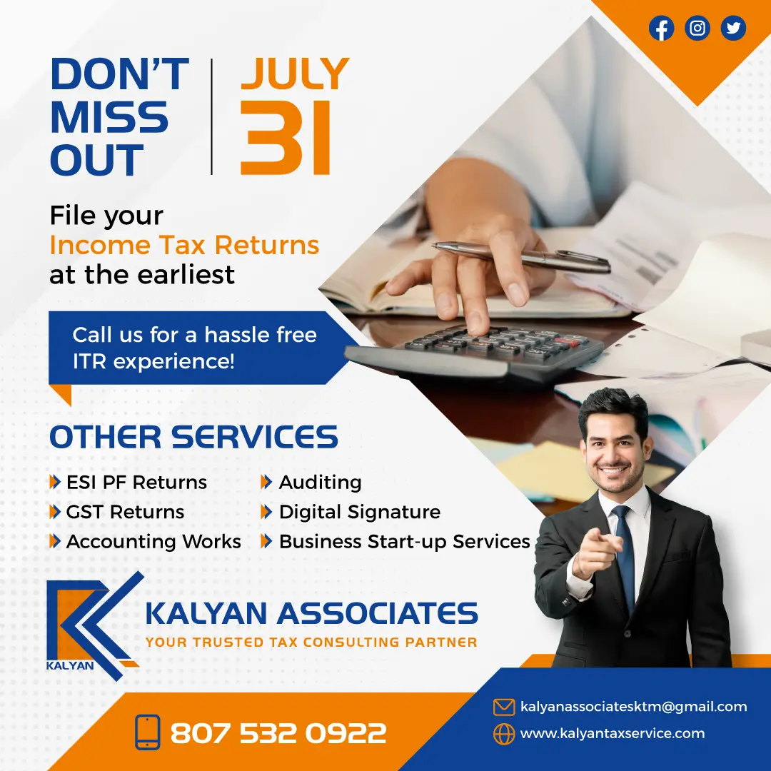 Kalyan Associate-Tax Consulting Partner for your Financial Needs