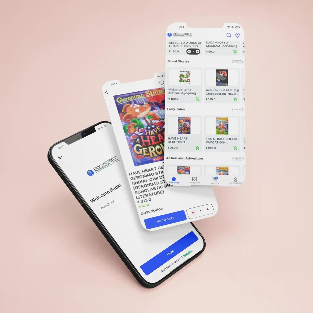 Bookspell- Mobile App