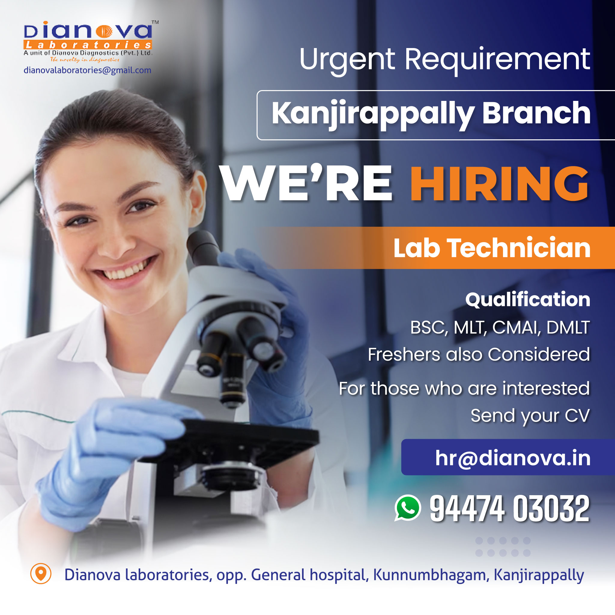 Urgent Hiring 2024