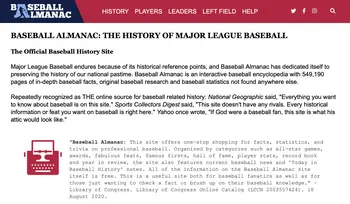 Baseball Almanac