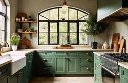 U-Shaped Modular Kitchen