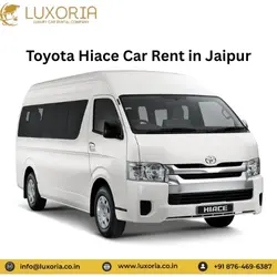 Toyota Hiace Car Rent in Jaipur