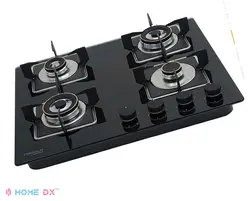 Magna 60-4 Built In Hob With Brass Burners 60 cm – Hafele