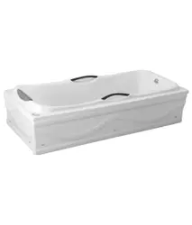 Cera Bathtub with head rest and handle 