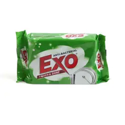 EXO ANTI BACTERIAL TOUCH & SHINE DISH WASH BAR 300G
