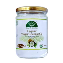 ORGANIC VIRGIN COCUNUT OIL 500ML