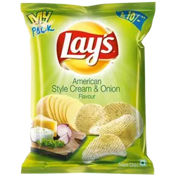 LAYS AMERICAN CREAM & ONION