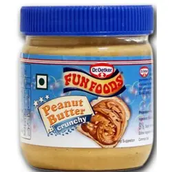 FUNFOODS PEANUT BUTTER CRUNCHY 340G