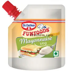 FUNFOODS MAYO EGGLESS VEG MAYONNAISE 100G