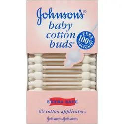 JOHNSON'S BABY COTTON BUDS 60N