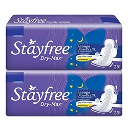 STAYFREE DRY MAX XL 28 PADS