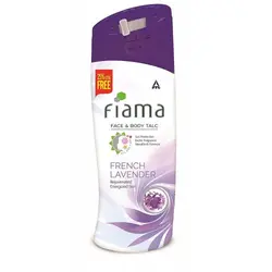 FIAMA FACE & BODY TALC FRENCH LAVENDER 125GM