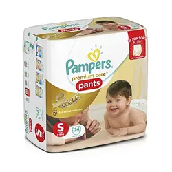 PAMPERS PREMIUM SMALL 24 PANTS