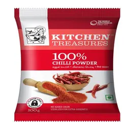 KITCHEN TREASURE CHILLI POWDER 500G