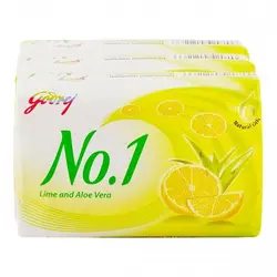 GOOREJ NO.1 LIME 4X100G