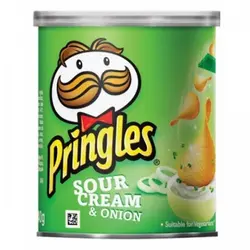 PRINGLES SOUR CREAM & ONION 110 GRAMS