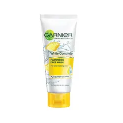 GARNIER WHITE COMPLETE FAIRNESS FACE WASH 50G