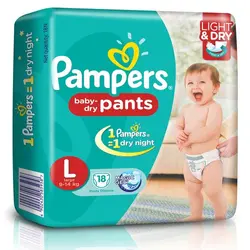 PAMPERS PANT L 20 
