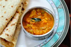 Chapati & Vegetable Curry