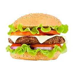 Juicy Lucy Chicken Burger